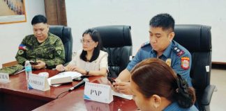 Atty. Salud Milagros Villanueva (second from left), provincial election supervisor, says the Commission on Elections in Capiz is now fully prepared and on track for the May 12 midterm elections.