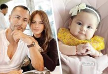 (From left) Derek Ramsay, Ellen Adarna, and their daughter Lili. @MARIA.ELENA.ADARNA, @COCOONSTUDIOPH/INSTAGRAM PHOTOS