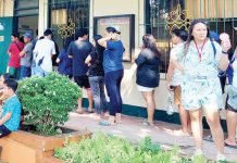 WV posts nation-leading 86.46% voter turnout in midterm polls On election day, May 12, 2025 at Leganes Elementary School in Leganes, Iloilo, voters wait for their turn to enter their polling precinct. According to the Commission on Elections, 2,704,681 out of 3,128,102 registered voters in Western Visayas participated in the polls. PN