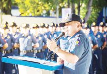 Individuals remain barred from bearing, carrying, or transporting firearms or other deadly weapons in public places — including streets, parks, buildings, and vehicles — until June 11, unless authorized in writing by the Commission on Elections, says Brigadier General Jack Wanky, director of the Police Regional Office 6. PRO-6 PHOTO