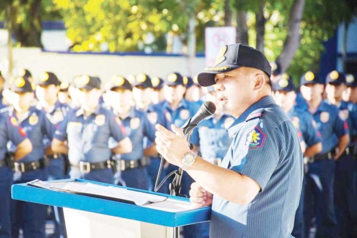 ime-still-gun-ban-1 Individuals remain barred from bearing, carrying, or transporting firearms or other deadly weapons in public places — including streets, parks, buildings, and vehicles — until June 11, unless authorized in writing by the Commission on Elections, says Brigadier General Jack Wanky, director of the Police Regional Office 6. PRO-6 PHOTO