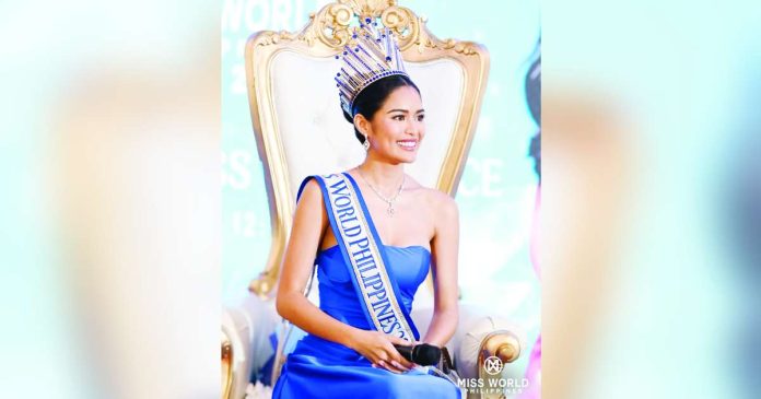 krishnah 1_superimposed Miss World Philippines 2024 Krishnah Gravidez. MISS WORLD PHILIPPINES ORGANIZATION PHOTO