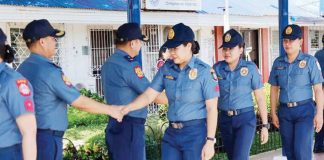 Police officers from Western Visayas receive a warm welcome at Camp Martin Delgado, Iloilo City after serving as Special Electoral Board members in Basilan during the May 2025 BARMM (Bangsamoro Autonomous Region in Muslim Mindanao) parliamentary elections — the first deployment of Police Regional Office-6 personnel to augment polls in another region. PRO-6 PHOTO