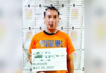 Officers of the Pototan Municipal Police Station arrested alias “Pagi”, a resident of Barangay Cato-ogan, Pototan, Iloilo following a shooting incident in the said place on Sunday, May 25, 2025. PHOTO COURTESY OF POTOTAN MPS