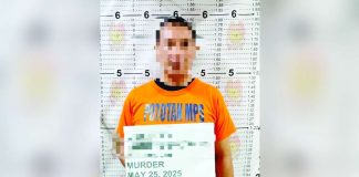 Officers of the Pototan Municipal Police Station arrested alias “Pagi”, a resident of Barangay Cato-ogan, Pototan, Iloilo following a shooting incident in the said place on Sunday, May 25, 2025. PHOTO COURTESY OF POTOTAN MPS