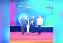 Representatives from the Iloilo Provincial Government receive the “Best E-CLIP Committee Implementer in Western Visayas” award from the Department of National Defense’s Task Force Balik-Loob during its 7th Founding Anniversary celebration held at Camp Aguinaldo, Quezon City on May 21, 2025. The recognition highlights Iloilo’s exemplary reintegration programs for former rebels. CAPITOL PHOTO