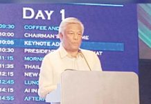 PAGCOR chairman and chief executive officer Alejandro Tengco during the IAG Academy Summit in Hilton Manila on Sept. 10, 2024. The state gaming agency on April 30, 2025, said its net income in the first quarter this year increased by 23 percent compared to the same period last year. PHOTO BY LEAH GONZALES