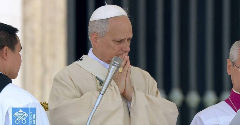 Pope Leo XIV calls for unity at inaugural mass