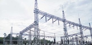 The Visayas grid recorded 1,735 megawatts in power demand as of 11 a.m. on May 12, 2025. Photo shows the Amlan Substation of the Amlan-Dumaguete 138kV Transmission Line Project in Negros Oriental is an important project of the National Grid Corporation of the Philippines in the province. ENERGY CHINA PHILIPPINES/FB FILE PHOTO