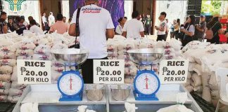 The P20 per kilo rice project will be available in selected barangays in Bacolod City this week. DA CENTRAL VISAYAS/FACEBOOK PHOTO