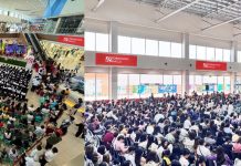 The biggest graduation celebrations for partner schools took center stage at Robinsons Tuguegarao Atrium and Robinsons Novaliches Trade Hall.