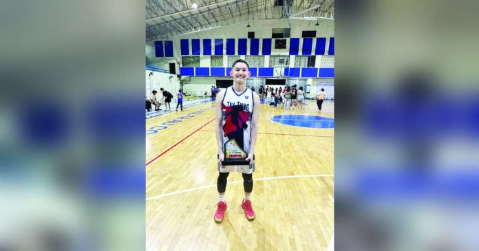 sports Tay Tung_superimposed Paul Barcelona of Acster Marketing/Bacolod Tay Tung High School was named as part of the 17-and-Under Division's Mythical Five. PHOTO COURTESY OF PETE BARCELONA