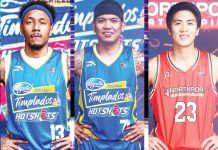 Calvin Abueva, Jerrick Balanza, and William Navarro. PBA PHOTO
