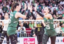 Amie Provido has secured her first-ever UAAP individual citation – Best Middle Blocker in the UAAP Season 87 women’s volleyball tournament. UAAP PHOTO