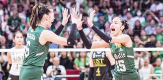 Amie Provido has secured her first-ever UAAP individual citation – Best Middle Blocker in the UAAP Season 87 women’s volleyball tournament. UAAP PHOTO