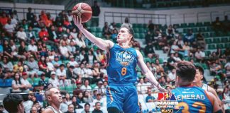 NLEX Road Warriors’ Robert Bolick Jr.goes for a layup. PBA PHOTONLEX Road Warriors’ Robert Bolick Jr.goes for a layup. PBA PHOTO