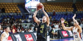 TNT Tropang 5G’s Roger Pogoy scores from inside. PBA PHOTO