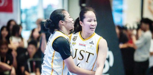Barby Dajao says her decision to remain in the University of Santo Tomas Junior Growling Tigres’ lair is due to her belief in their program. UAAP PHOTO