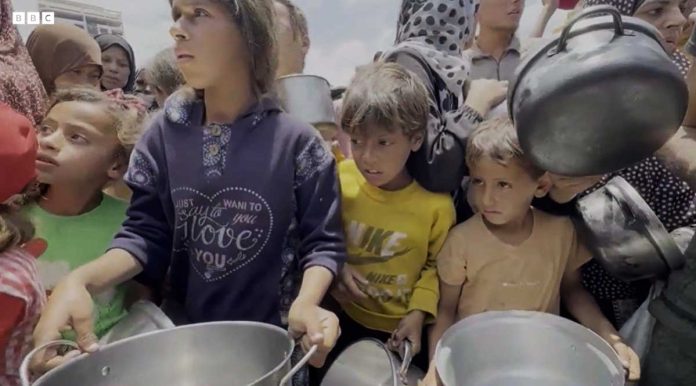 Gaza Since the easing of the blockade at the Gaza Strip, scenes of chaos have broken out at aid distribution centers run by the Gaza Humanitarian Foundation - a United States- and Israeli-backed group. BBC
