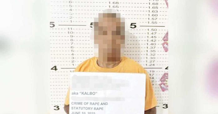 ICPO-arrests_superimposed This 55-year-old man wanted for rape and statutory rape charges was arrested in Iloilo City on June 10, 2025. ICPO PHOTO