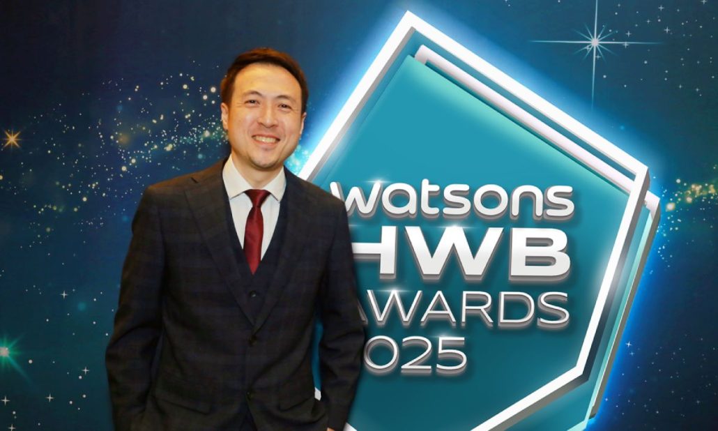 Jefferson L. Go, Chief Operating Officer of Watsons Philippines, leads the 2025 Watsons Health, Wellness, and Beauty (HWB) Awards celebration.