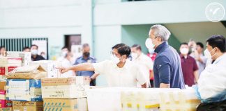 At the Philippine Drug Enforcement Agency headquarters, President Ferdinand “Bongbong” Marcos Jr. inspects seized illegal drugs that are set to be burned. The total amount of shabu recovered by the administration has reached P62 billion. PCO