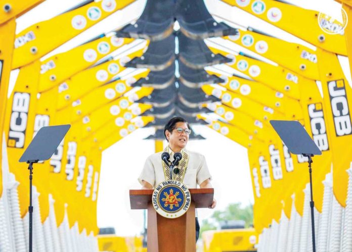 “We’re looking at it. But you know, mahirap mapag-aralan nang mabuti kung white paper lang na hindi napirmahan at saka walang specifics,” says President Ferdinand “Bongbong” Marcos Jr., referring to allegations of corruption at the Bureau of Immigration. PCO