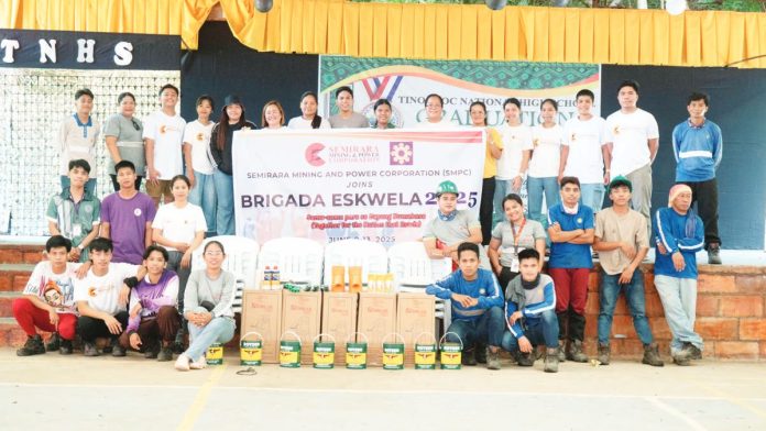 SMPC_pr_resized In Semirara Island, Caluya, Antique, Semirara Mining and Power Corporation supported eight public schools by donating monoblock chairs, desks, and various construction materials such as paints, brushes, and LED bulbs. The company also offered technical assistance for electrical, construction, and air conditioning repairs and provided IT support for school computer laboratories.