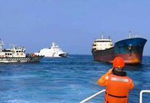 A crew of eight Chinese nationals aboard Hong Tai 58 was were detained in February by Taiwan's coast guard. GETTY IMAGES