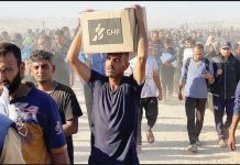 In Gaza, more than two million people are at risk of starvation, according to the United Nations. A total Israeli ban on shipments of food and other aid has lasted 11 weeks. GETTY IMAGES