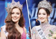 Bb. Pilipinas Globe Annabelle McDonnell, Bb. Pilipinas International Katrina Johnson. PAGEANT TALK PHOTOS