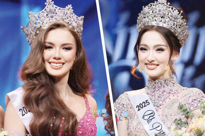 bb-pilipinas Bb. Pilipinas Globe Annabelle McDonnell, Bb. Pilipinas International Katrina Johnson. PAGEANT TALK PHOTOS