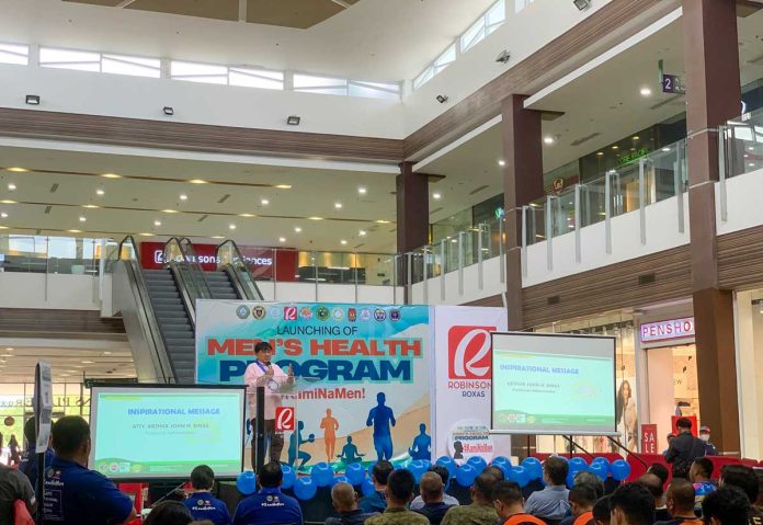 capiz-health-program The Capiz Provincial Government launched the “KamiNaMen” Men’s Health Program at Robinsons Roxas in Roxas City, on June 19, 2025. CAPIZ PROV’L GOV’T COMMUNICATIONS GROUP PHOTO