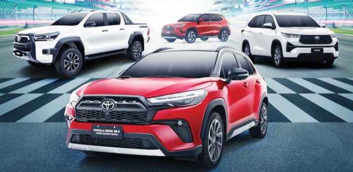 car-sales Toyota Motor Philippines Corporation continues to dominate the market from January to May this year with 48.13 percent share in total car sales. TOYOTA.COM.PH PHOTO