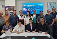 Empowering Cable Operators Through 1FICTAP Project Standing (L-R): Fernando M. Penson – Chair, Technical Group, Jose G. Delmendo – Director, Rolando R. Olog – Auditor, Dionisio O. Jalbuena – Director, Atty. Eusebio K. Lee – Treasurer, Liezl Lim-Gregorio – Board Secretary, Mark Terania – Converge ICT Solutions, Inc., Don Borbor – Chase Connectivity, Joseph R. Bejerano – Press Relation Officer, Lyrylle Go – Director, Atty. Roberto M. Jocom Jr. – Director; Seated (L-R): Cecilia M. Dy, Ph.D. –Vice Chair Luzon, Estrellita "Neng" Juliano-Tamano – National Chair, Gemma Atayde and Dave Aranjuez – Chase Connectivity