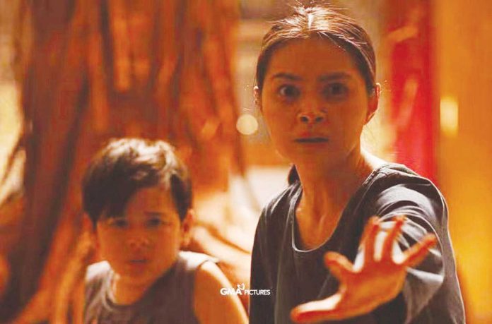 horror_flick_1_resized Barbie Forteza and Euwenn Mikaell star in upcoming horror film “P77”. @GMAPICTURES/INSTAGRAM PHOTO