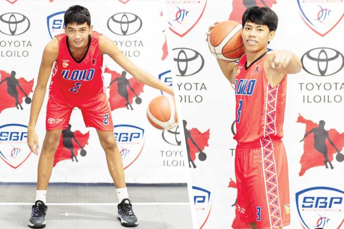 ilonggo-cagers Leo John Lapastora and Rey Allen Bañes. FACEBOOK PHOTOS