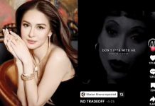 Marian Rivera reposted a cryptic black-and-white video of a woman on TikTok containing a vulgar slang. @MARIANRIVERA/IG, SCREENGRAB FROM TIKTOK/NO TRADEOFF