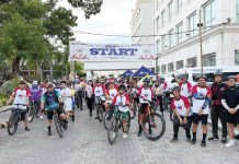 CYCLISTS RIDE FOR A CAUSE: Iloilo joins nat’l push for legal adoption awareness Cyclists gather at the starting line in front of the Iloilo Provincial Capitol for the BISIG-Kleta: Bike Ride for a Cause on June 15, 2025, showing their united support for legal adoption and a loving home for every child. The event was part of the 3rd Adoption and Alternative Child Care Week celebration. PHOTO FROM RACCO-VI