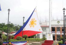 Sta. Barbara rekindles spirit of freedom on Independence Day A giant Philippine flag is hoisted at the historic Santa Barbara town plaza in Iloilo Province on June 12, 2025, marking the 127th Independence Day and honoring the site where the national flag was first raised outside Luzon in 1898. AJ PALCULLO/PN