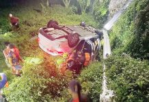 Dueñas man dies, 3 hurt in Passi City car crash This car overshot a sharp curve and overturned in Barangay Man-it, Passi City, Iloilo past 4 a.m. on Wednesday, June 11, 2025. Police said a 20-year-old man was declared dead on arrival at the hospital and his three companions were injured. PASSI CITY FIRE STATION PHOTO