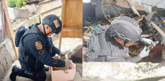 Personnel of the Capiz Provincial Explosive Ordnance Disposal and Canine Unit confirmed that the explosive discovered in Sitio Luyo, Barangay Culasi, Roxas City was a rifle grenade. CAPIZ PECU PHOTOS