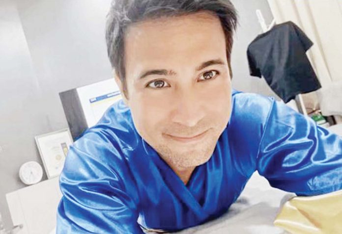 sam-milby-copy Sam Milby undergoes stem cell therapy at a Pasay City-based hospital. @SAMUELMILBY/INSTAGRAM PHOTO