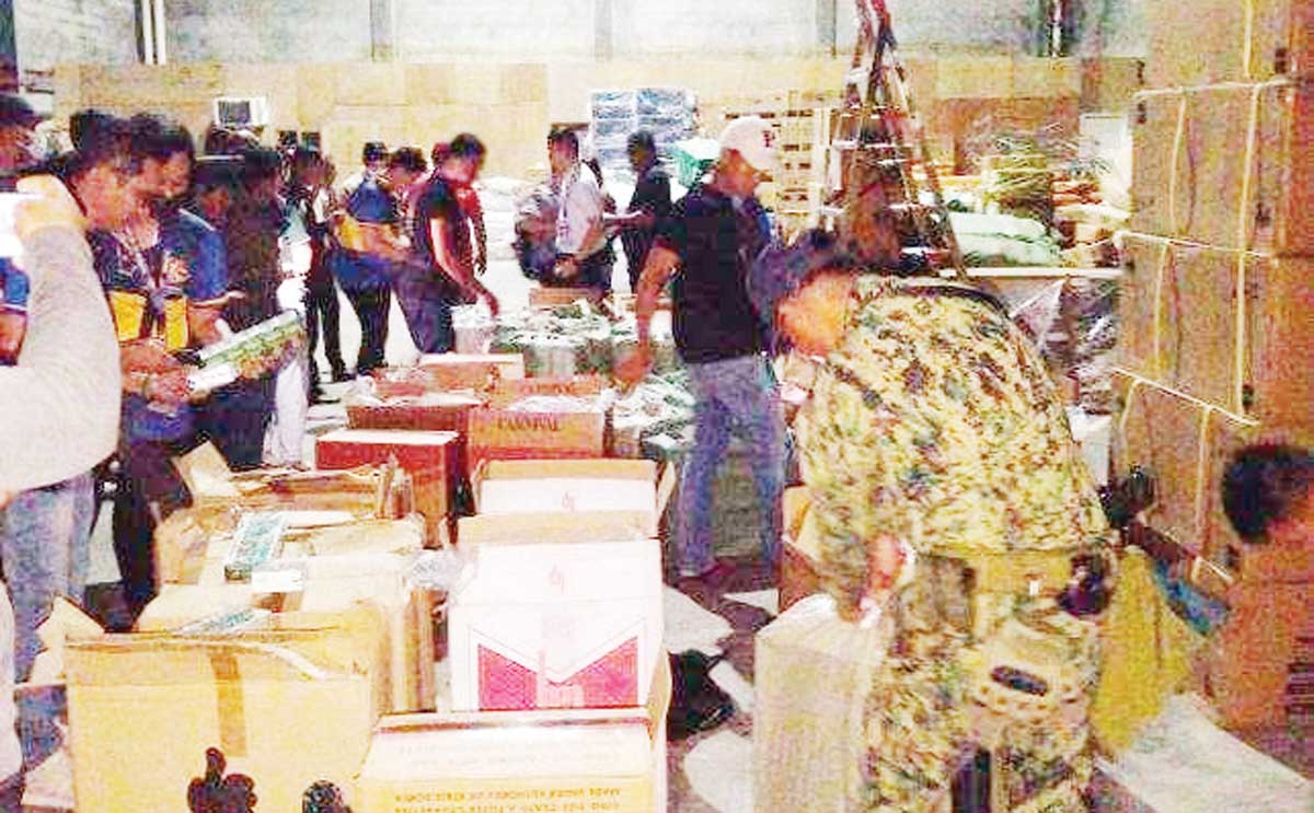 Over P5M worth of smuggled cigarettes seized in Jaro