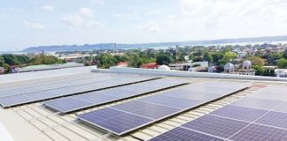 Once the Energy Regulatory Commission releases the rules on rooftop solar projects this year, the investments are expected to increase. Photo shows the solar power units on top of the Iloilo City Hall. PNA PHOTO BY PGLENA