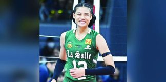 Angel Canino will anchor the Alas Pilipinas national women’s volleyball team in the AVC Women’s Volleyball Nations Cup in Vietnam. UAAP PHOTO