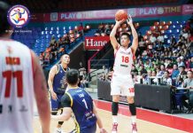 Negrense James Yap of Hua Siong College of Iloilo-Lamtex Pipes pulls up for a three-point shot. PHOTO COURTESY OF FCAAI