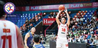 Negrense James Yap of Hua Siong College of Iloilo-Lamtex Pipes pulls up for a three-point shot. PHOTO COURTESY OF FCAAI