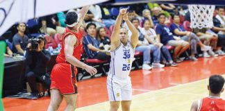 Almond Vosotros sparked TNT Tropang 5G's dominant win over NorthPort Batang Pier. PBA PHOTO