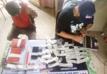 Drug source linked to Tubungan rape-slay suspect arrested Jerald Tagundando (left) was caught with 135 grams of suspected shabu approximately valued at P918,000 during a buy-bust operation in Barangay Ingay, Tubungan, Iloilo, on June 27, 2025. RPDEU-6 PHOTO